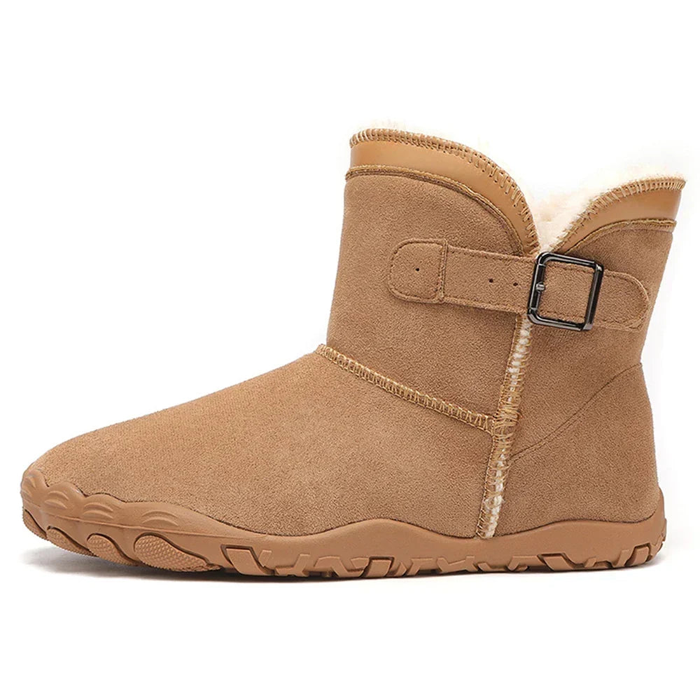 Cozely - Women's Fur-Lined & Ergonomic Barefoot Shoes