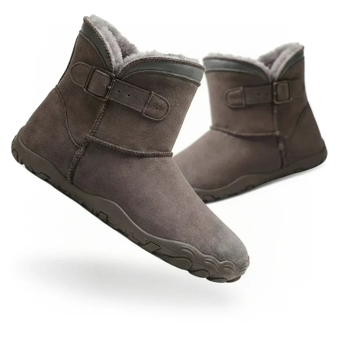 Cozely - Women's Fur-Lined & Ergonomic Barefoot Shoes