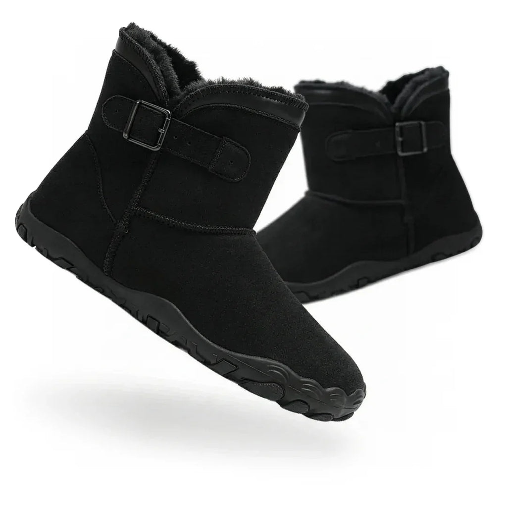 Cozely - Women's Fur-Lined & Ergonomic Barefoot Shoes
