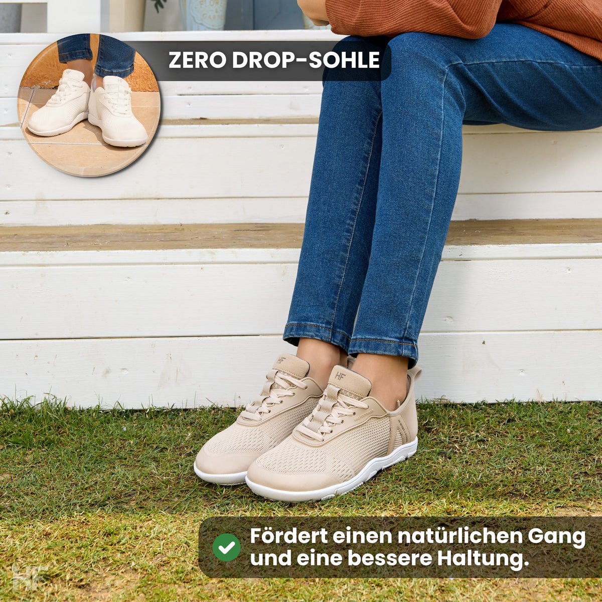 HF Stride – Hands-Free & Ergonomic Barefoot Shoes (CC)