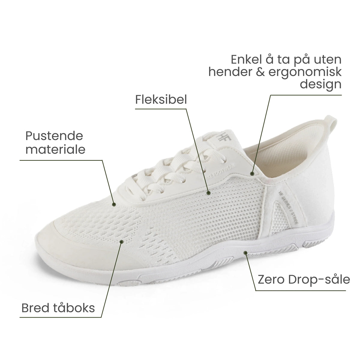 HF Stride – Hands-Free & Ergonomic Barefoot Shoes