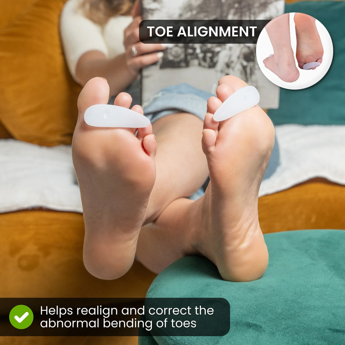 HF Hammer Toe Gel Pad – For Everyday Comfort & Protection